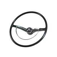 Beetle OE Style Steering Wheel Flat 4 Black